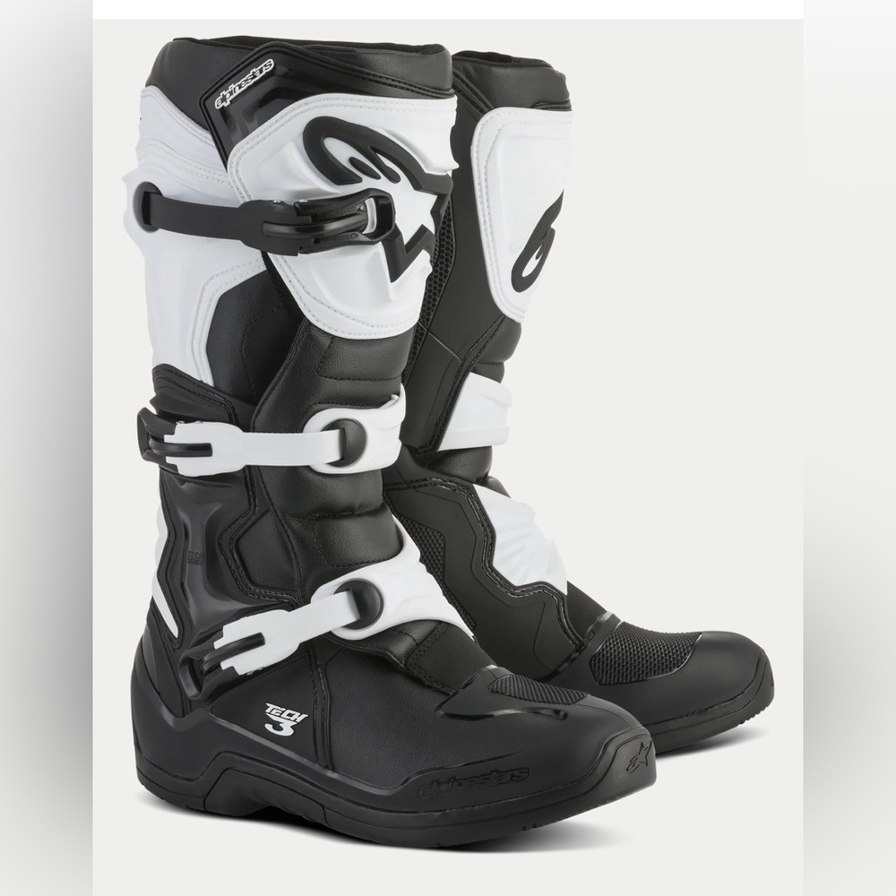 Alpinestars Tech 3 Boots Black/White US 10